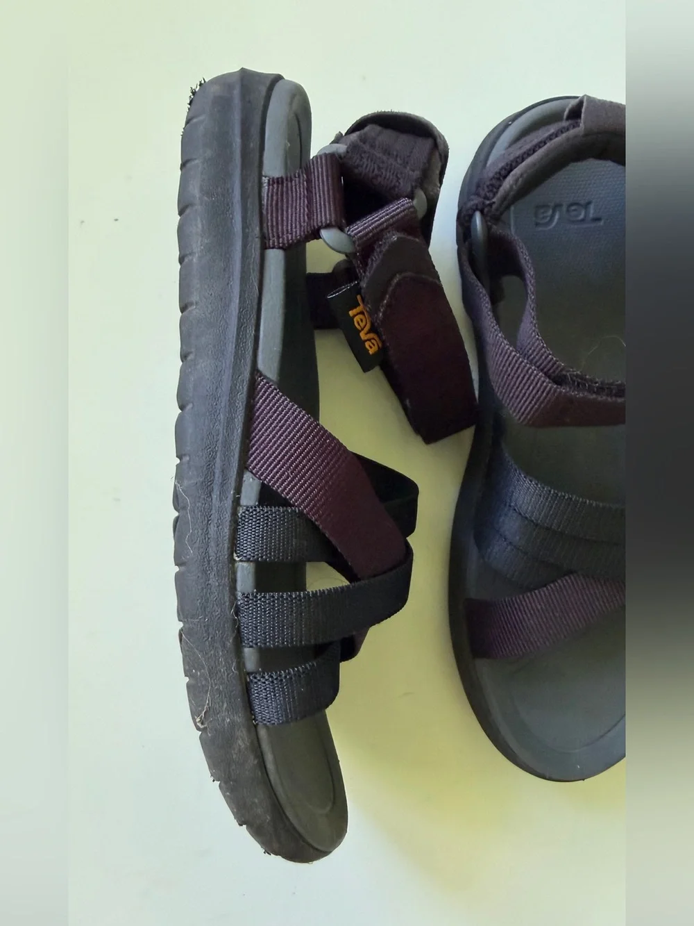Teva Sanborn Sandals 5 Brown Outdoor Hiking Adjustable Strap 1015161 Brown/black